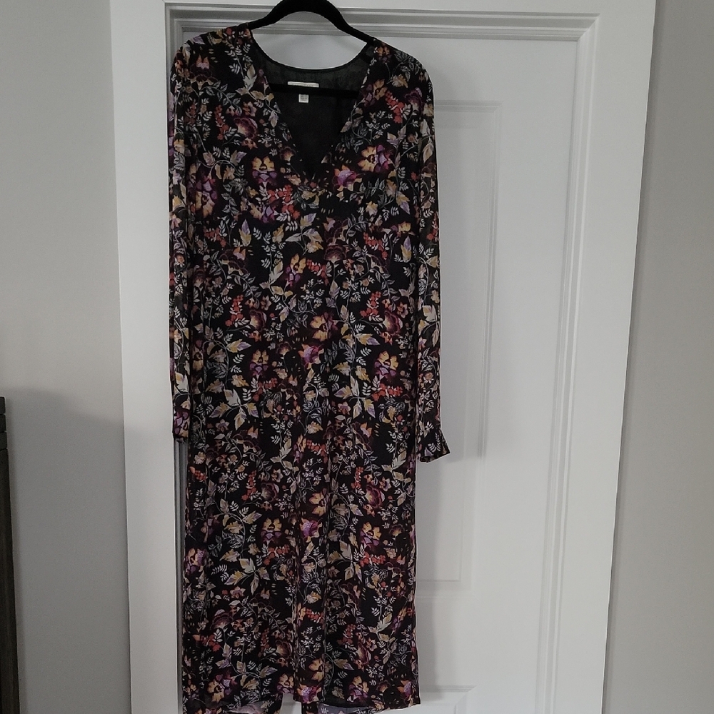 See U Soon Floral Long Sleeve Dress